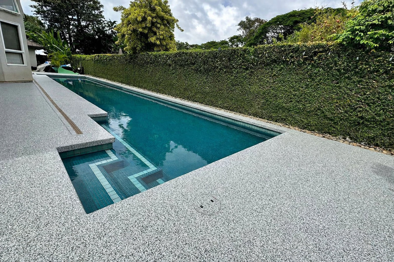 Concrete pool decks in Lawton, OK