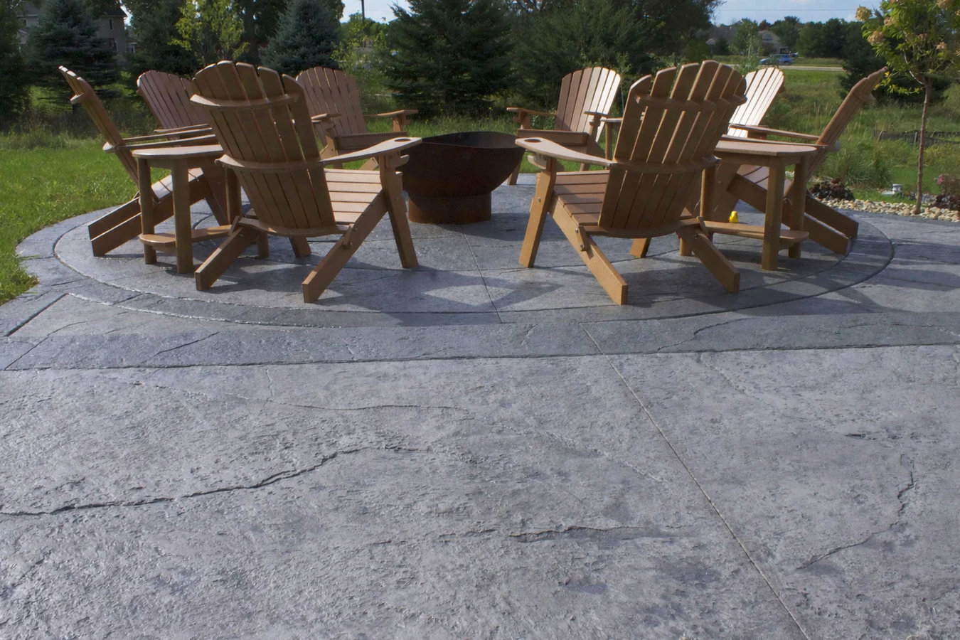 Stamped concrete services in Lawton, OK